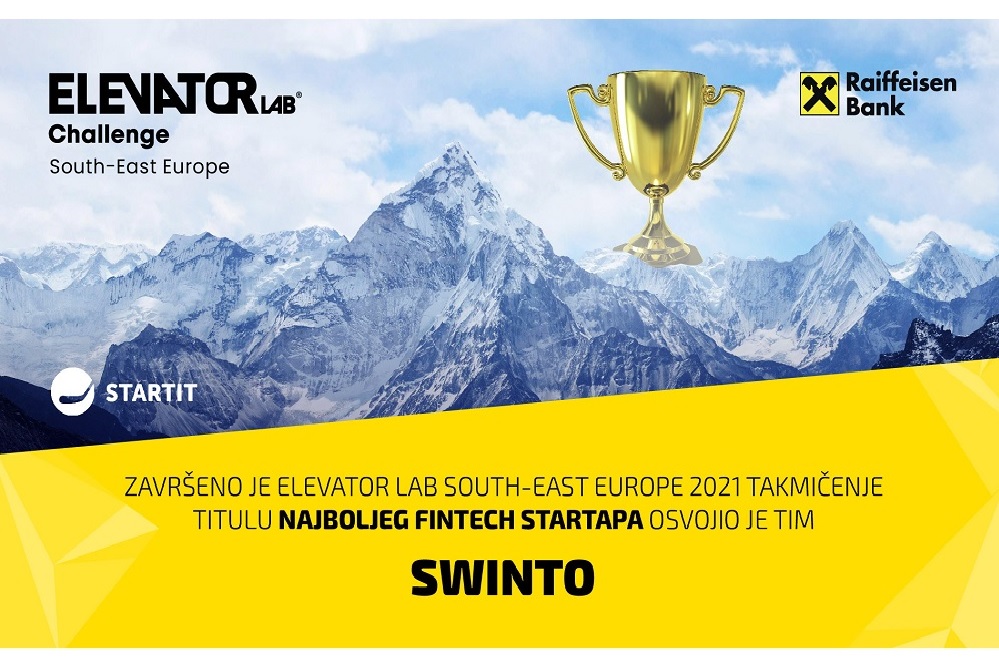 Swinto wins this year’s Elevator Lab Challenge South-East Europe